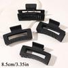 4Pcs/Set Women Girls Claw Clips Coffee Black Hair Claw Nonslip Crab Hairpins Barrette Fashion Hair Accessories Gifts