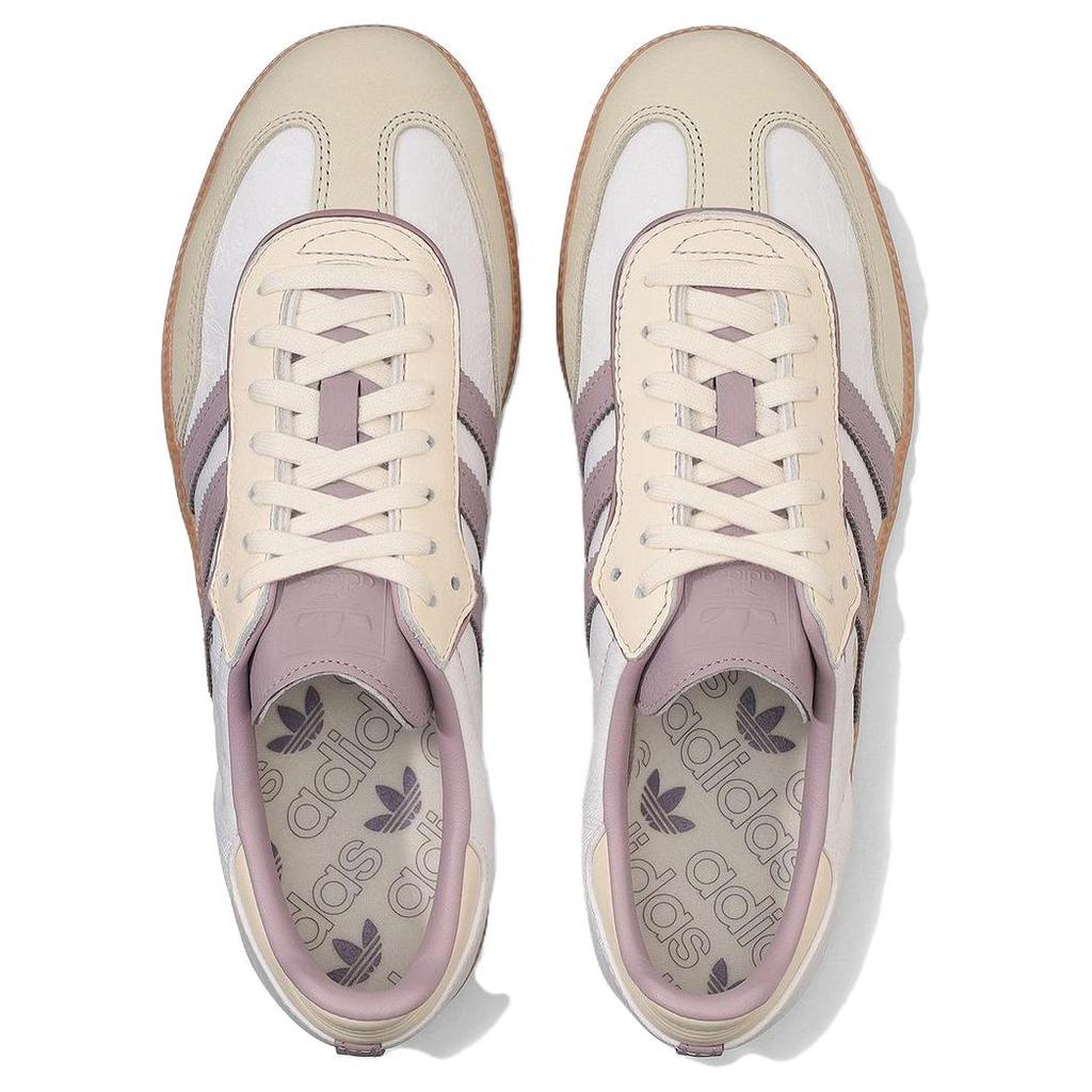 Adidas Samba OG Cream White Preloved Fig Women Sneakers Gold-Metallic IE1417