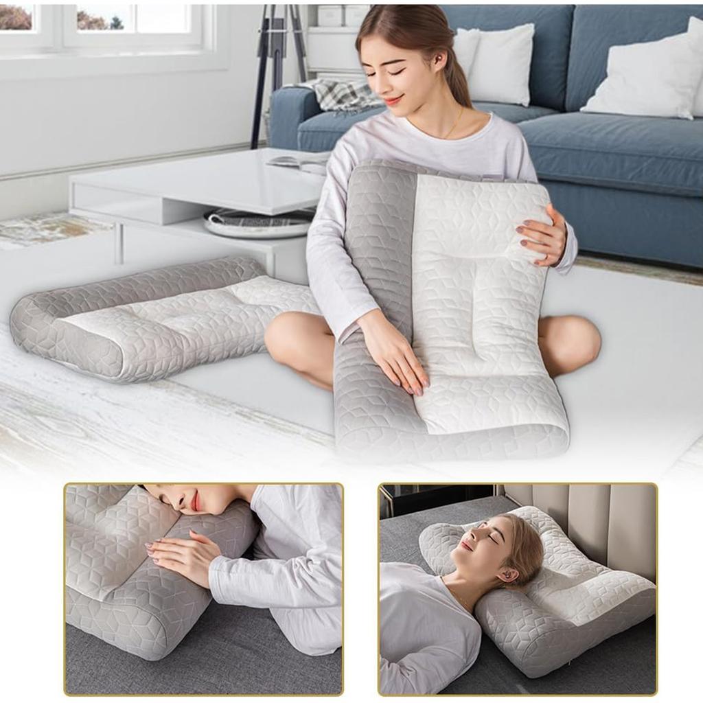 Fiber Cervical Protection Pillows Ergonomic Pillows For Neck And Shoulder Soft and Cpmfy Help Deep Sleep Good Household Items