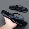 FashionSummer Flip Flop Genuine Leather Men's Slippers Top Brand New Fashion Man Designer Beach Flip-flops Light Comfortable Shoes Men