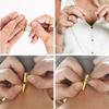 Color-Protective Magnetic Multi-Row Clasp for DIY Bracelet/Necklace