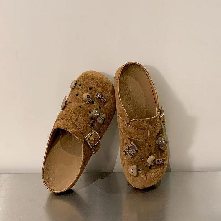 

Насыпные товары были отправлены на низком каблуке (менее 3 см) Баотоу резиновая ПУ плоская подошва 40 коричневый