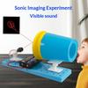 Wissenschaftliches Experimentierkasten Sichtbarer Schallwellen-Bildgeber DIY Akustische Bildgebung Für Heimexperimente Schallwellen Kunst & Wissenschaft Spielzeug