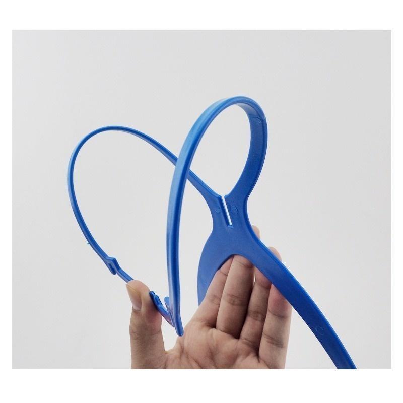 Plastic Folding Stable Durable Hat Display Wig Stand Mannequin Head Stand Portable Folding Beauty Hair Accessories Wig Stand