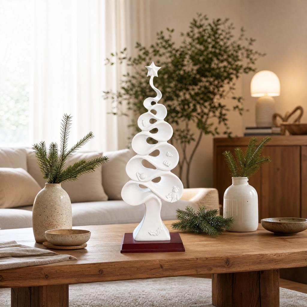Abstract Christmas Tree Desktop Decoration Holiday Home Decor Ornament