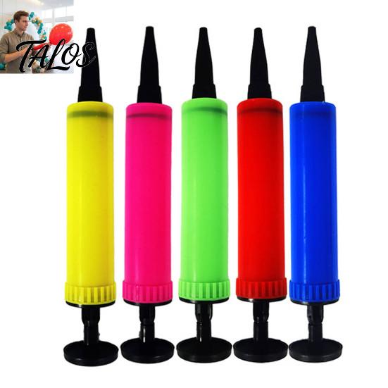 Handheld Balloon Inflator 5Pcs Portable Pump, Two Way Dual Action Inflator, Hand Held Manual Air Pump for Birthday, Anniversary, Wedding Party Tool