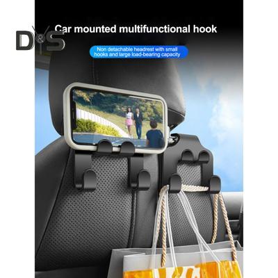 2ks Háček na opěrku hlavy na autosedačku Držák telefonu Heavy Duty Multifunkční organizér pro upevnění na opěradlo sedadla Háček Příslušenství do auta