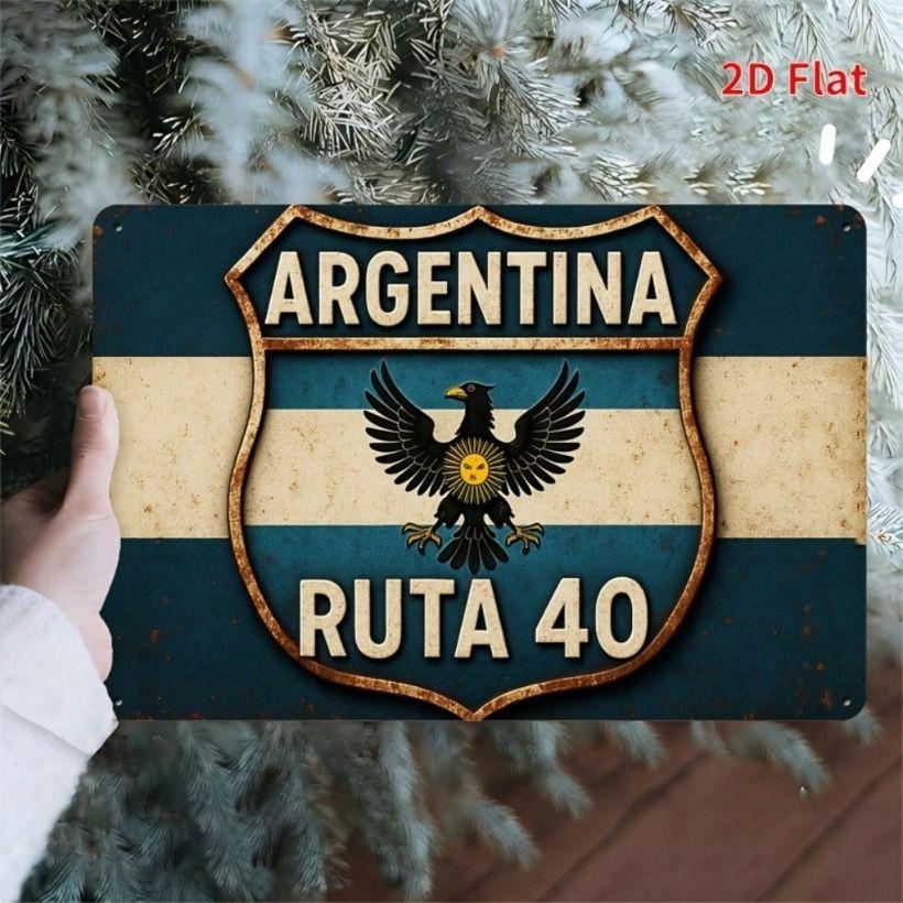 Metal Poster Wall Art Vintage Sign Bar Decoration Retro Metal Tin Sign 11.8x7.8 Inch