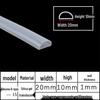 D-Shaped Silicone Sealing Strip: High-Temperature, Water-Retaining, Self-Adhesive, Anti-Collision, Shock-Absorbing for Doors & Windows