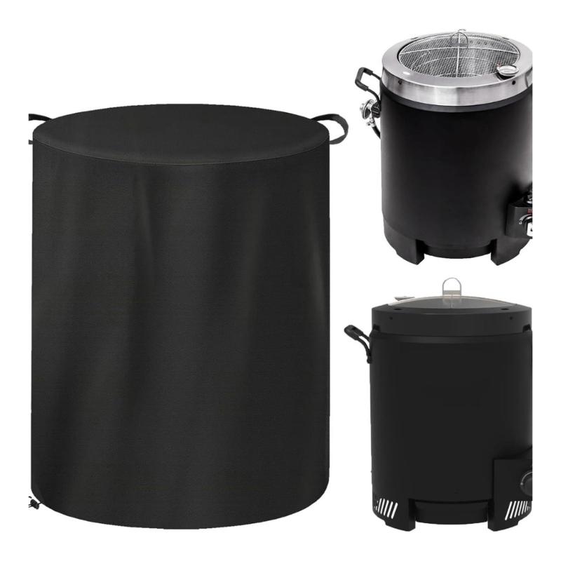 Large Frying Pots Protective Cover Outdoor Equipment Guard 21.26x23.62inch 210D Nylon for Dust and Water Resistance