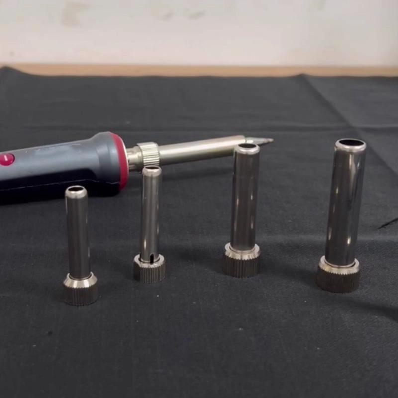 1Set 927 Soldering Iron Tip Cannula Handle Head Adapter Socket Casing Solder Station Nozzle Sleeve Welding Accessories