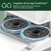 IRobot Roomba Plus 505 Combo + AutoWash - Base Multifonction - Lavage et séchage à l'air Chaud des lingettes - PrecisionVision IA