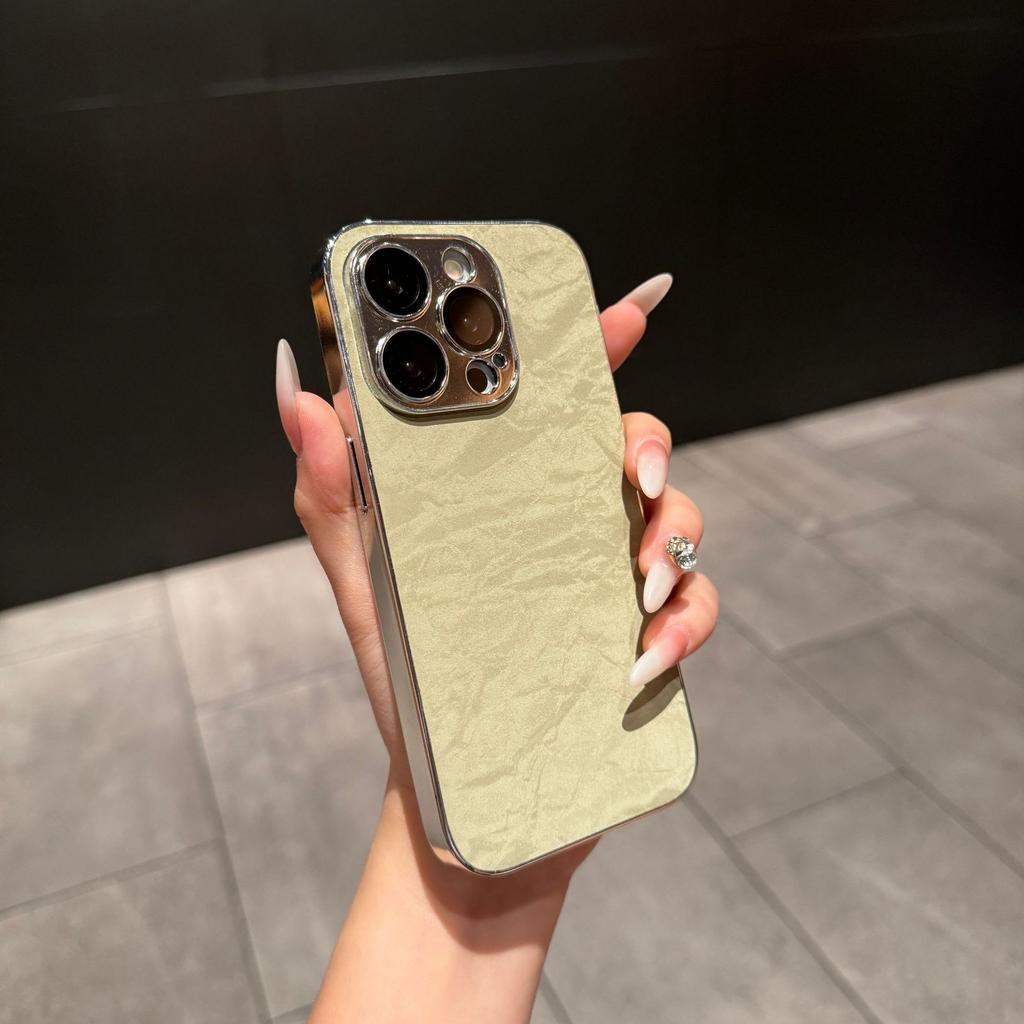 Electroplated water corrugated mobile phone case is suitable for Huawei MATE60 trend P70PRO lens film P70 sticker P60PRO
