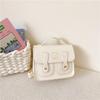 Simple and Retro Flip-top Bag, Anti-theft Backpack, Exquisite Children's Bag, Trendy Bag