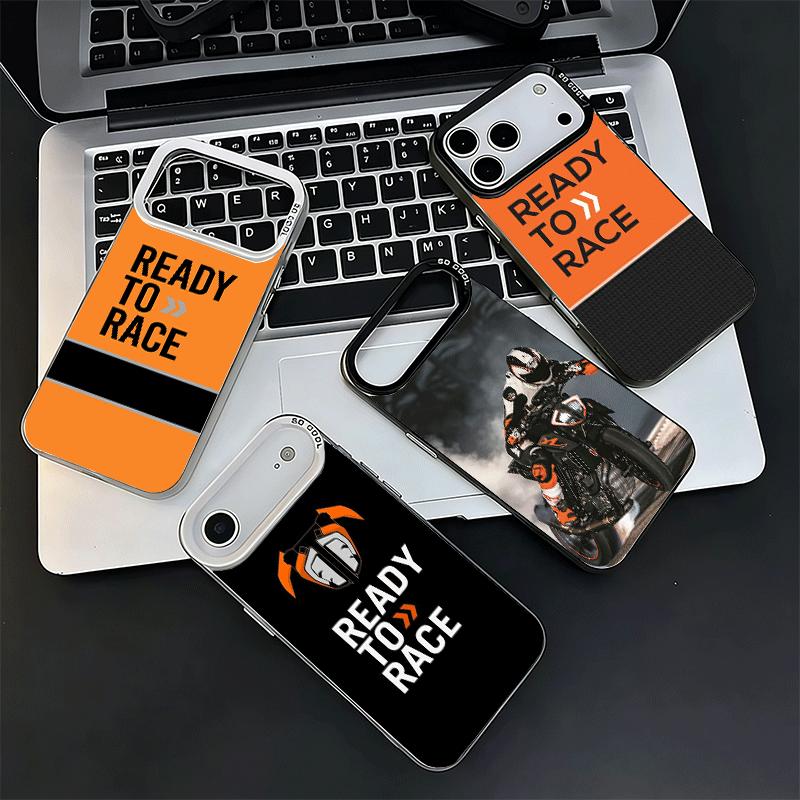 Ready To Race Shockproof Phone Case for iPhone 17 Air 16 16E 15 Pro Max 14 Plus 13 Mini 12 Back Cover Anti Fall Fundas