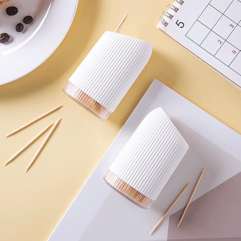 Toothpick Holder Multipurpose Luxury Creative Portable Tooth Pick Storage Dispenser for Kitchen