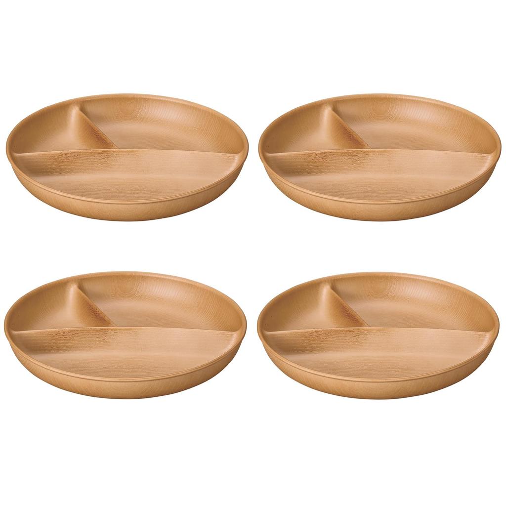 Bulk Set of Showa isso and Divided Lunch Plates with Clean Made in Perfect for Outdoor and Earthquake making them ideal for disaster preparedness and