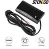 Mini 12V LED Waterproof Display Voltmeter Car Voltage Volt Gauge Panel Meter for Automotive
