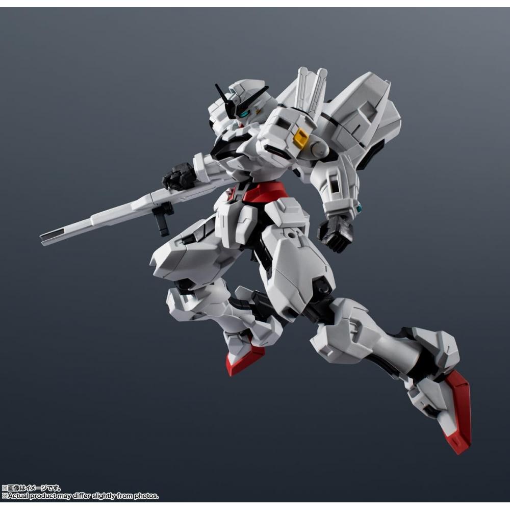 GUNDAM UNIVERSE Mobile Suit Gundam Witch of Mercury X-EX01 GUNDAM CALIBARN Cca. Pohyblivá figurka 150mm PVC&ABS lakovaná