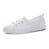 The first layer of cowhide soft-soled little white shoes women's summer new casual shallow mouth single shoes breathable thin sports board shoes