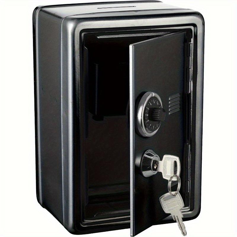 1pcs Heavy-duty Double-key Safe -Home/Office/Commercial Security Safe Portable Cash Jewelry Storage Decoration Sturdy Structure