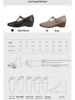 2025 Autumn Women's Genuine Leather Mary Jane T-Strap Shoes - Soft Sole, Retro French Style, Chunky Heel