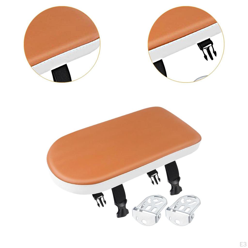 Rear Seat Cushion Back Shelf Rack Pad 30x15x3.5cm Easily Install Repair Parts Comfortable Saddle