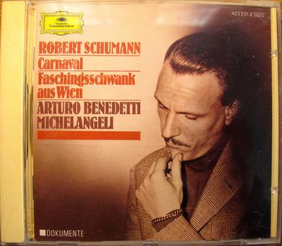 CD R. SCHUMANN - Carneval 4232312 Deutsche Grammo Germany Classical Used