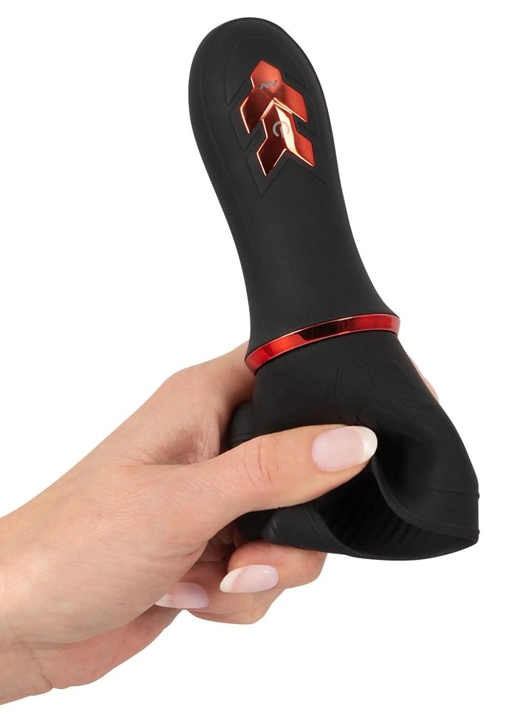 Rebel - Masturbator with 2 Motors and 10 Vibration Modes 17 Cm