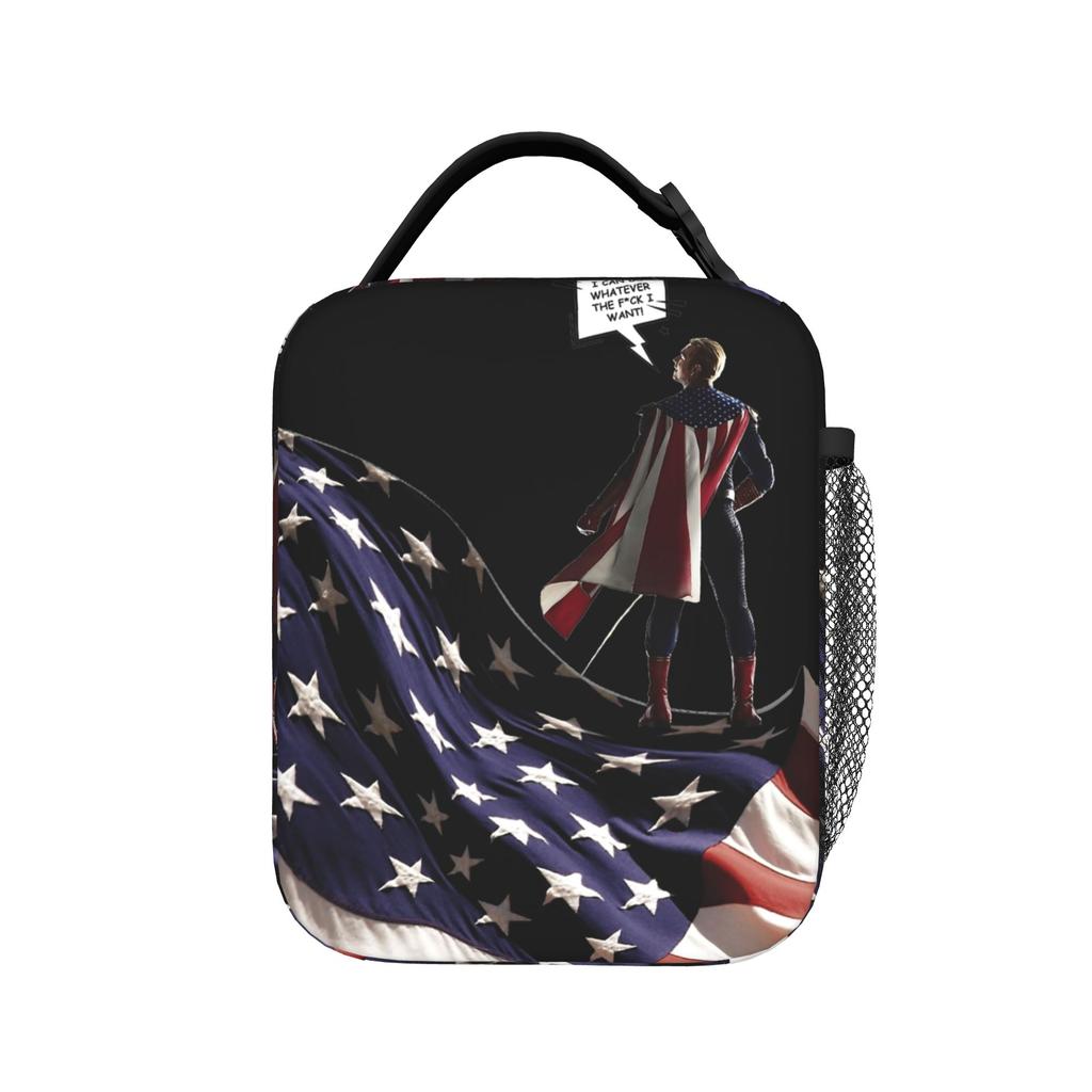 The Boys Homelander Insulated Lunch Bags Cooler Bag ,Lunch Container I Can Do Whatever I Want Tote Lunch Box Bento Pouch College