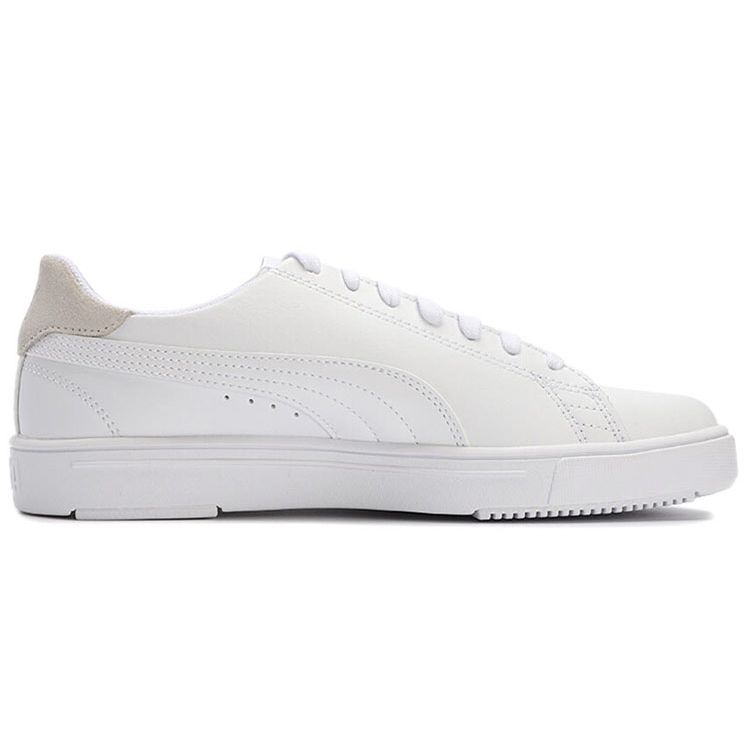 Puma Serve Pro Lite White Grey Violet Unisex Sneakers Silver 374902-01