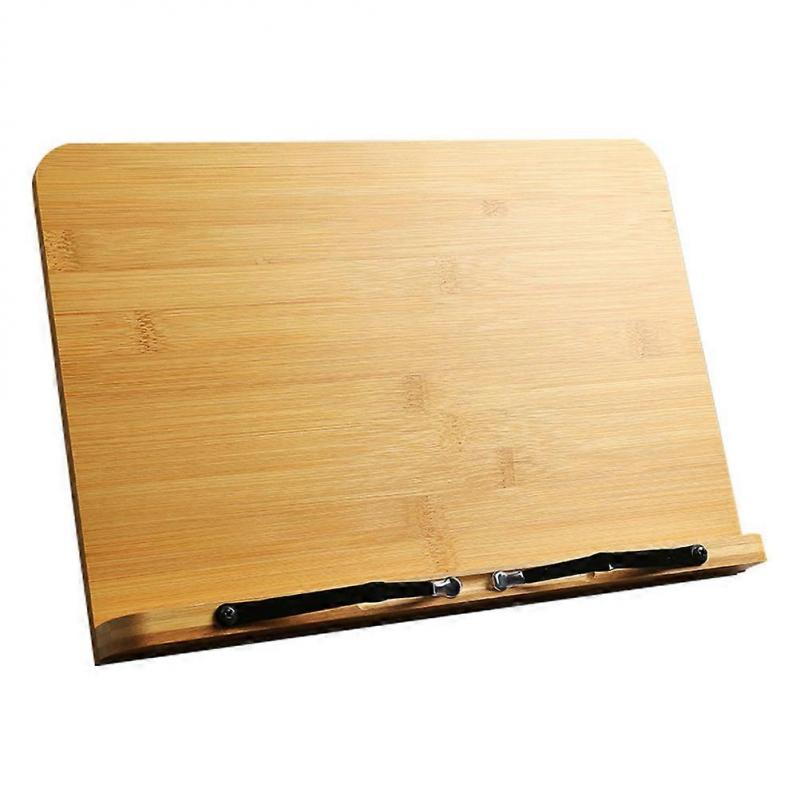 Adjustable Book Stand Wooden Folding Desktop Reading Rack for Home Use