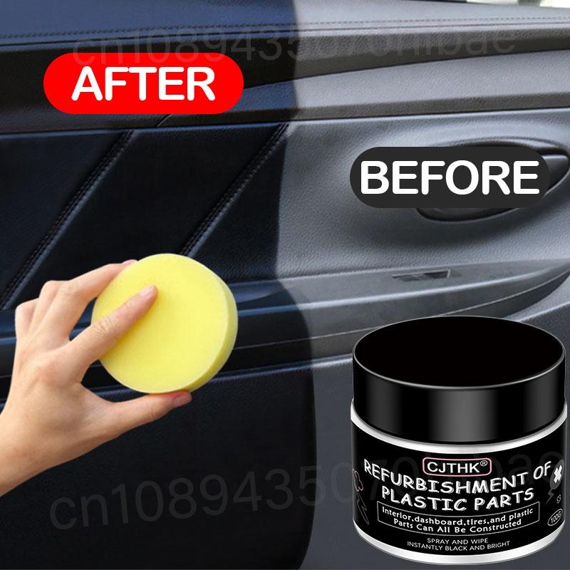 Car Plastic Restorer Back To Black Gloss Car Cleaning Products Plastic Leather Restore Auto Polish And Repair Coating Renovator