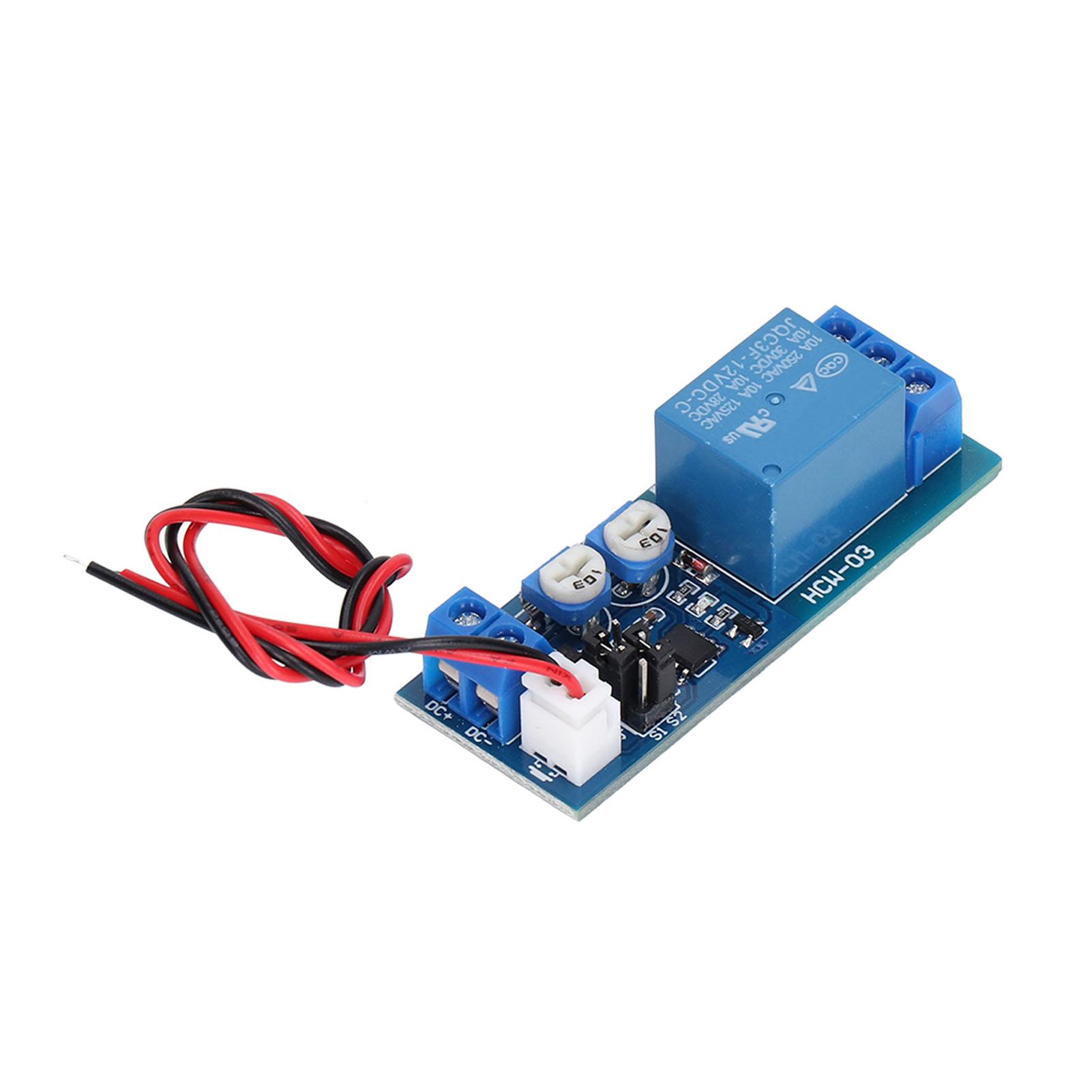 

Релейний модуль Плата регульованої затримки часу Нескінченний цикл Режими одиночного таймування для управління24В