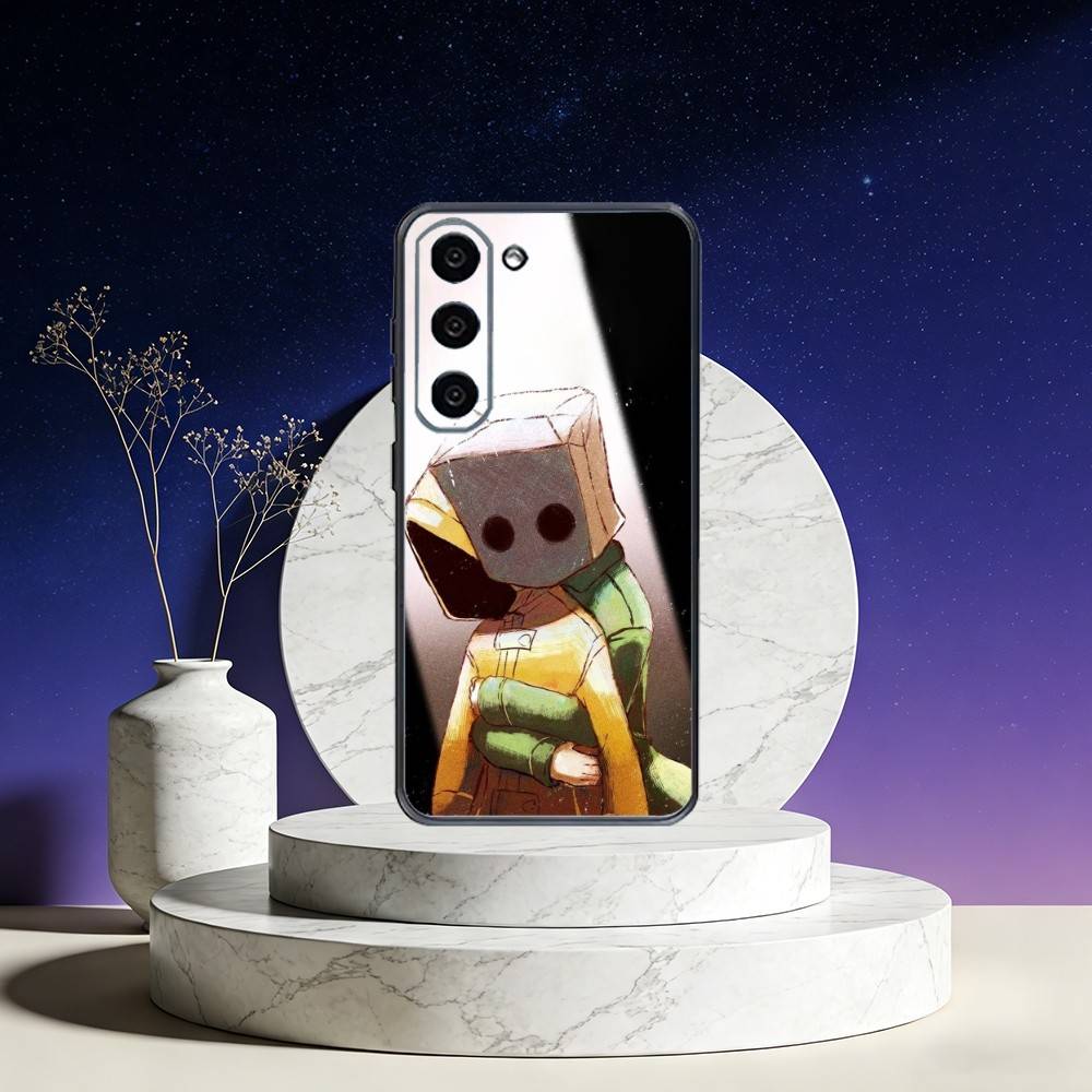 Game L-Little N-Nightmares Phone Case For Samsung Galaxy A73,A72,A71,A70,A53,A52,A51,Others Soft Black Cover