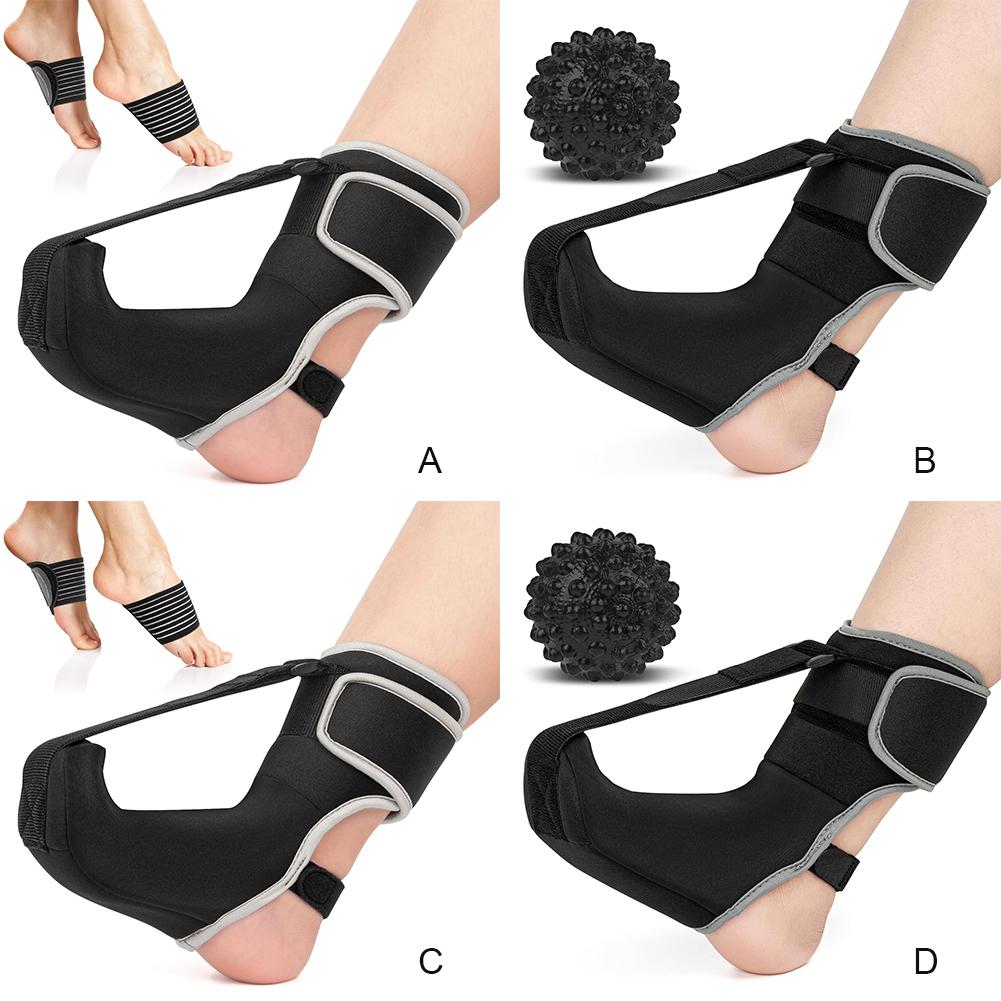 Plantar Fasciitis Night Splint Sock Adjustable Plantar Fasciitis Brace Soft and Comfortable Foot Brace for Women and Men