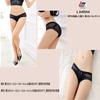 Sexy Regular Sheer Flattering Feminine Lingerie 5 [LMBM] Women's Shorts, Underwear, Panties, Lace, Panties, 5-Piece Set, (JP, Alphabet, M, Colors)