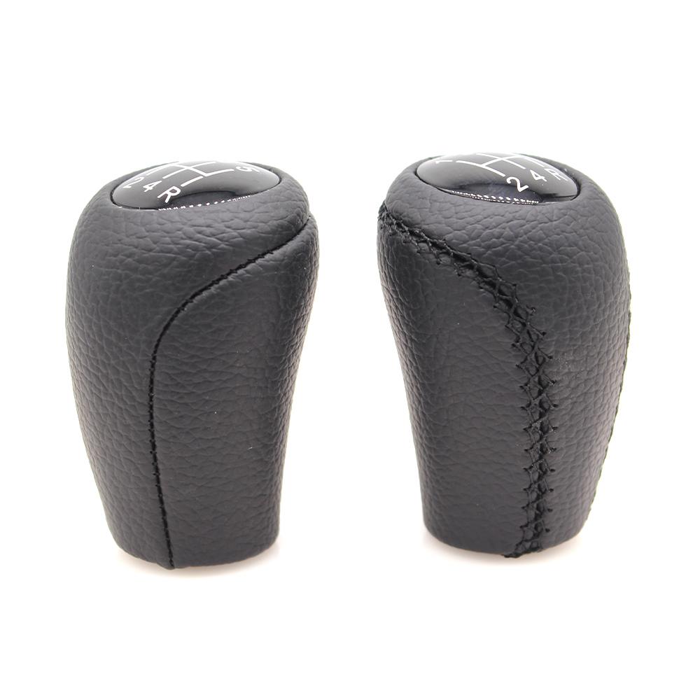 Leather Gear Shift Knob 10MM for MAZDA 3 BK BL 5 CR CW 6 II GH CX-7 ER MX-5 NC III 23 MT 5/6-Speed Lever Ball Car Accessories