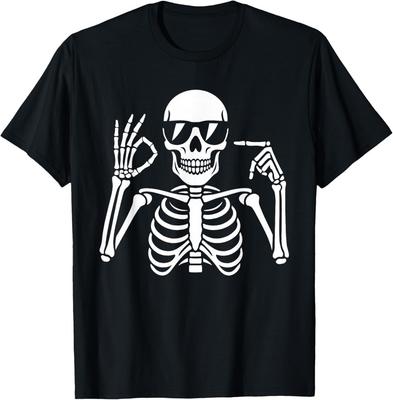 67 Kostra Vtipné Šest Sedm Generace Alfa Halloween Meme Tričko unisex Tričko