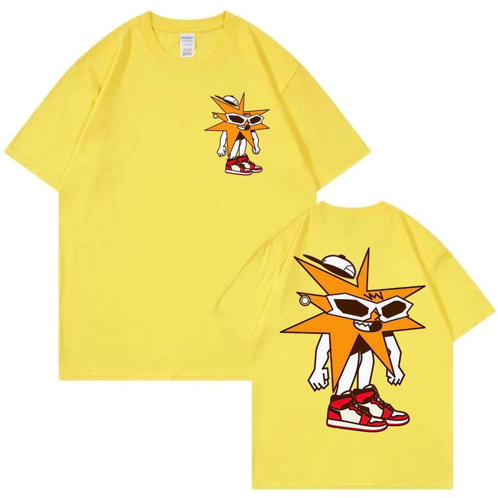 Puerto Rico Singer Mora Microdosis Album Graphic T Shirts Fashion Cartoon Short Sleeve Tshirts Men Women Casual Cotton Tshirt