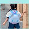 Adorable Cartoon Hard Shell Backpack For Kids Breathable Oxford Fabric Design