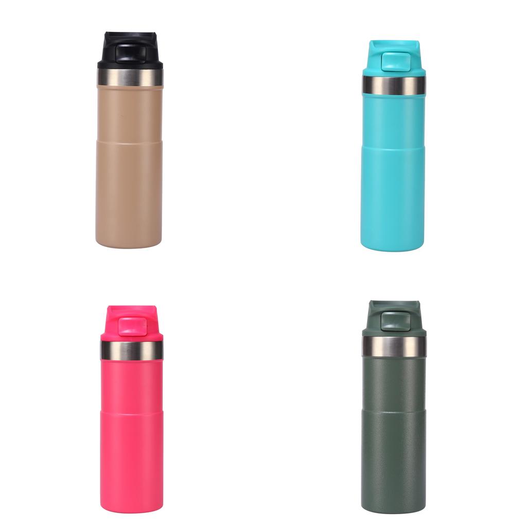 304 Stainless Steel Travel Mug With Leakproof For Outdoor Hiking And Cycling