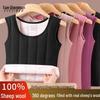 Xueqieman Women's Thickened Thermal Wool Vest