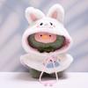 For 14cm Lulu the Piggy Headwear Cape Fashion Doll Clothes Color Match Hoodies Dolls Accessories Cute Decoration Little Clothes