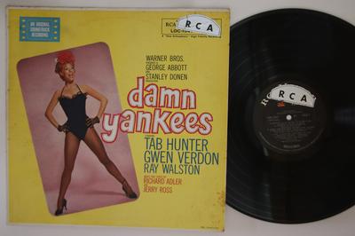 LP Record OST - Damn Yankees LOC1047 RCA VICTOR 1958 US Soundtracks & Musicals Used