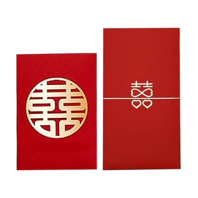 6PCS Chinese Wedding Red Envelopes Creative Multipurpose Lucky Money Packet for New Year