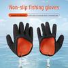 Puncture-Proof Waterproof Fishing Gloves: Non-Slip, Cut-Resistant Latex Grip for Sea Fishing.