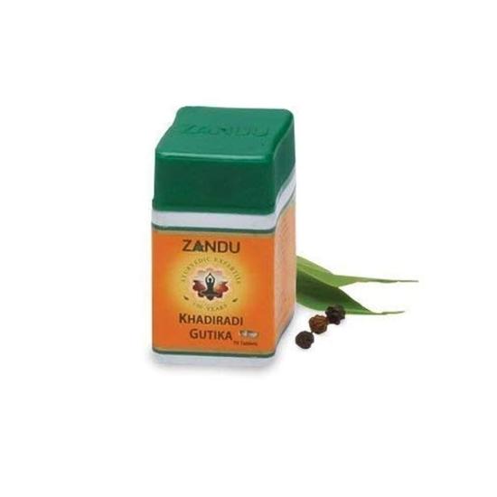 Ayucine Forever Zandu Khadiradi Gutika - 70N x упаковка из 10 шт.