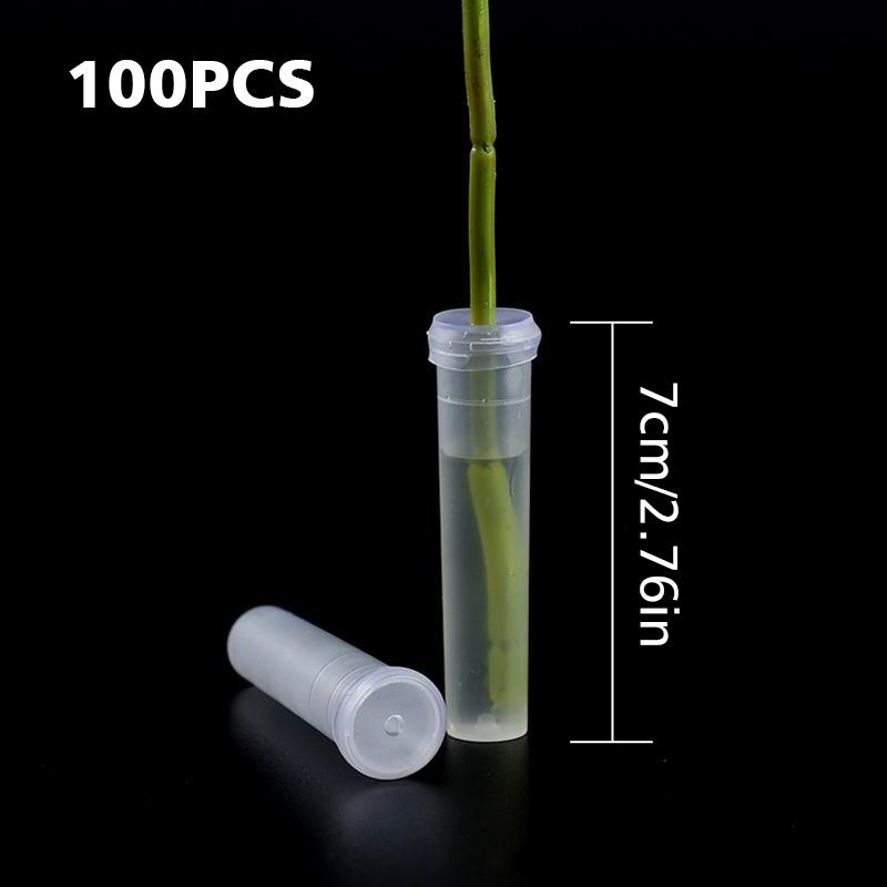 

100 шт мини-вазы для цветов цветочные флаконы для цветочных композиций 100PC