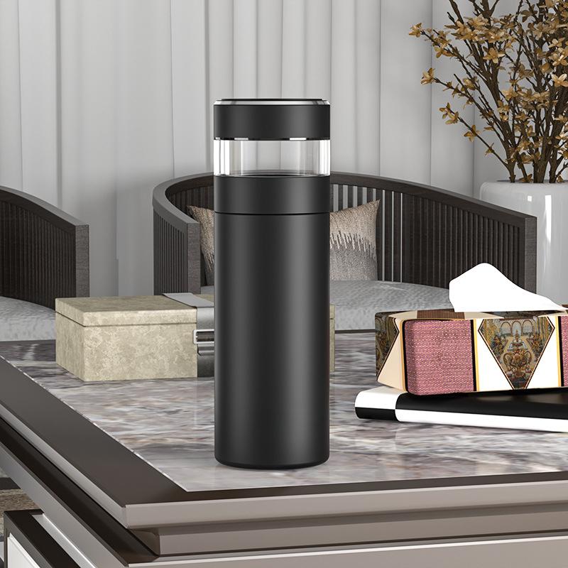 

Чашка для разделения чая для мужчин и женщин. Чашка для чая двойного назначения Gao Yan, кружка из нержавеющей стали 316. 480ML чёрный